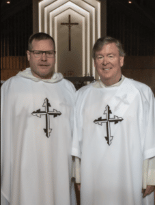 Fr. Jerome Cudden, O.P. Pastor  & Dn. Tom Kelly Deacon