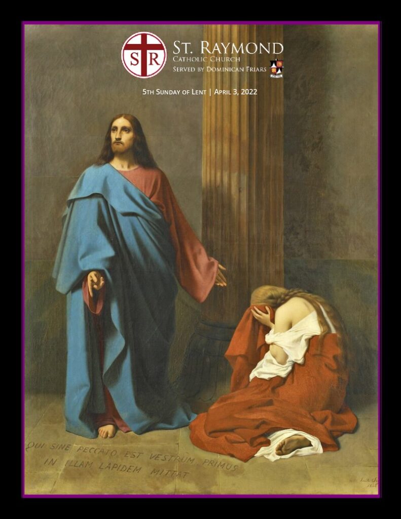 April 3, 2022 – 5th Sunday of Lent thumbnail