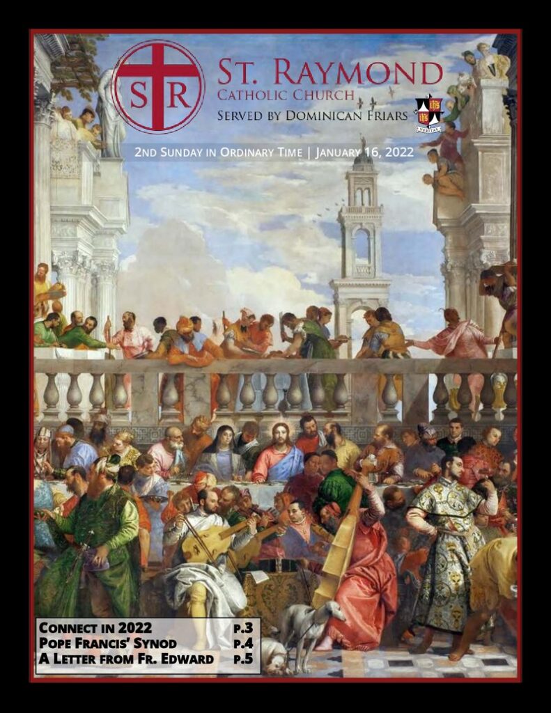 January 16, 2022 – 2nd Sunday of Ordinary Time thumbnail