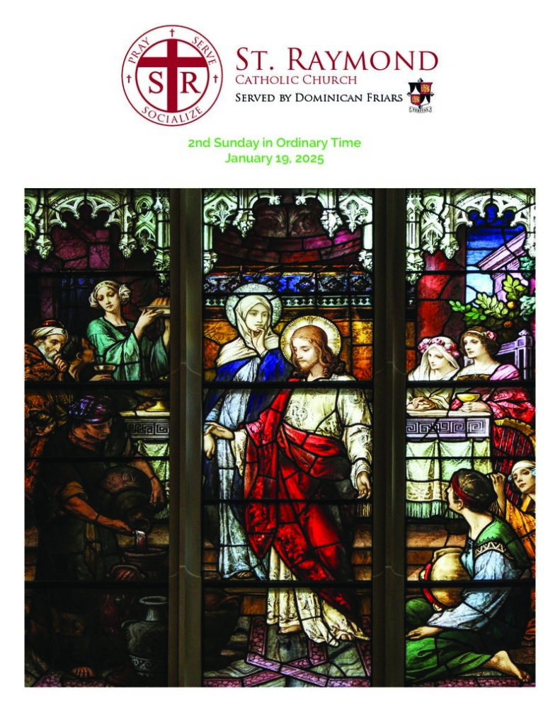 January 19, 2025 – 2nd Sunday in Ordinary Time thumbnail
