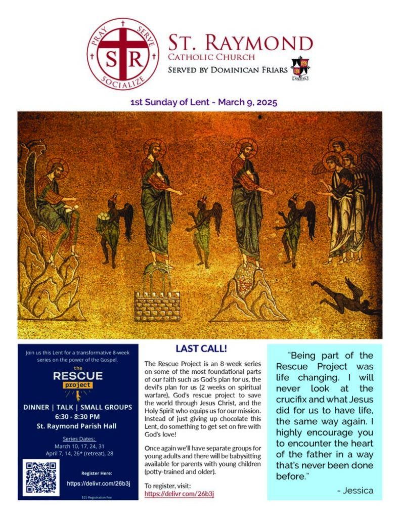 March 9, 2025 – 1st Sunday of Lent thumbnail