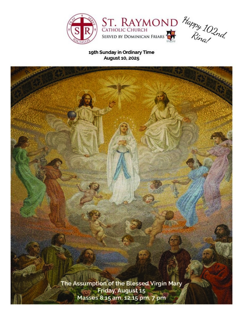 August 10, 2025 – 19th Sunday in Ordinary Time thumbnail