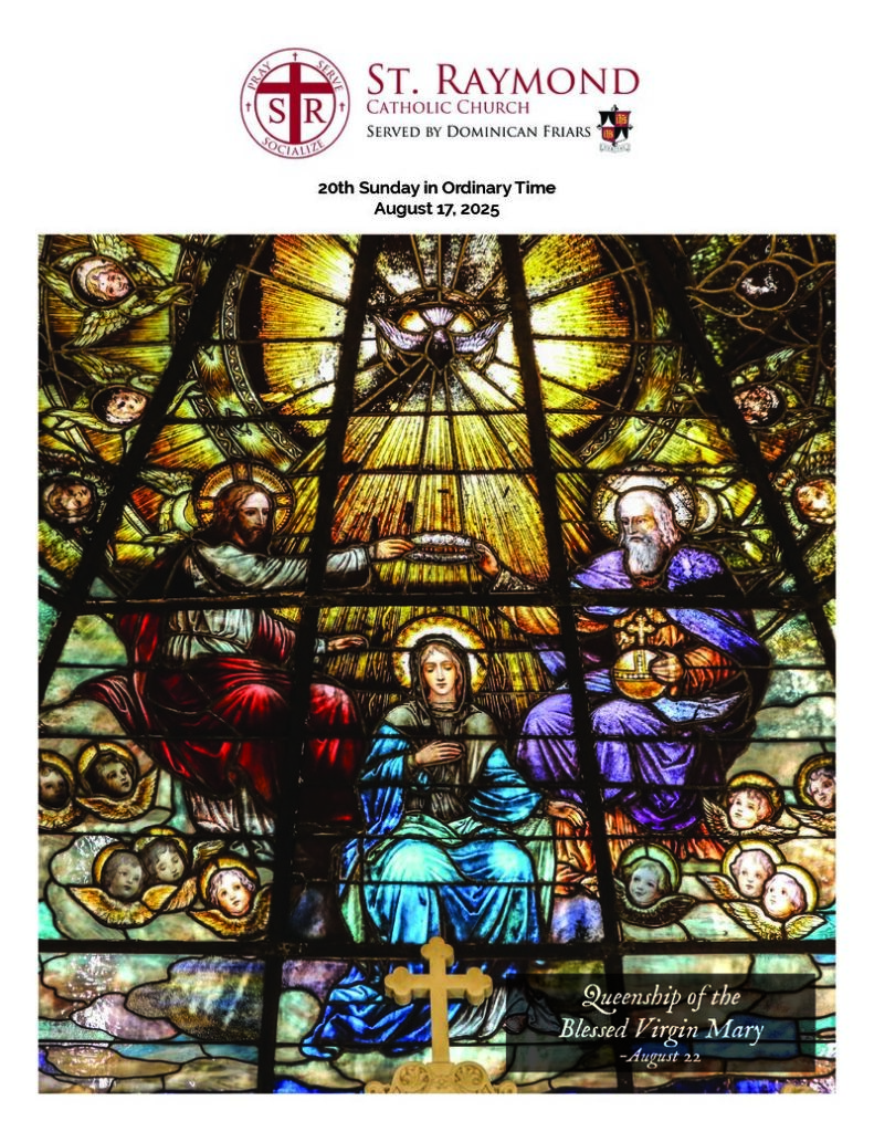 August 17, 2025 – 20th Sunday in Ordinary Time thumbnail