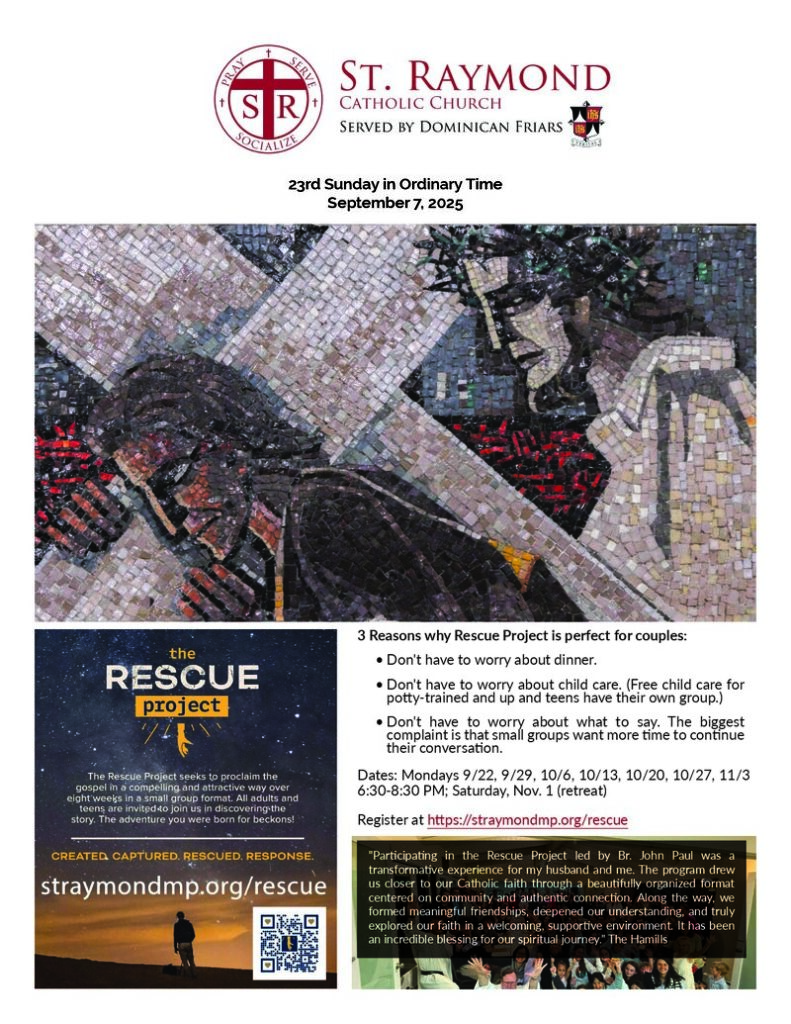 September 7, 2025 – 23rd Sunday in Ordinary Time thumbnail