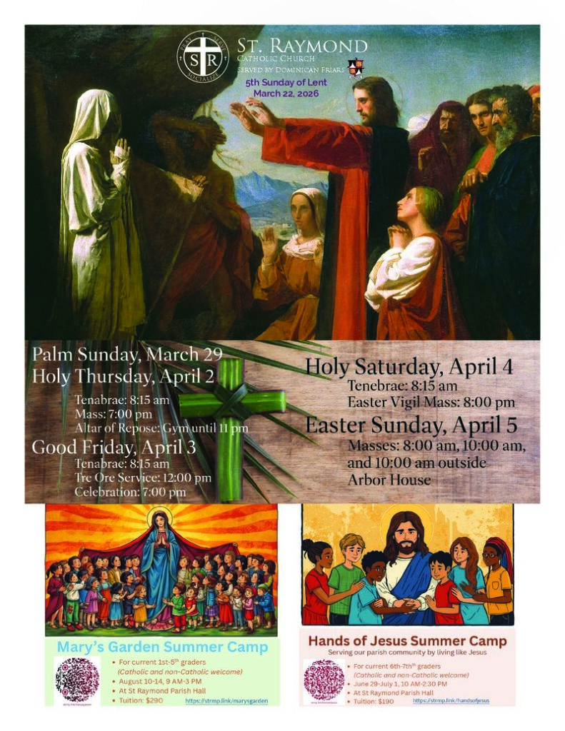 March 22, 2026 – 5th Sunday of Lent thumbnail